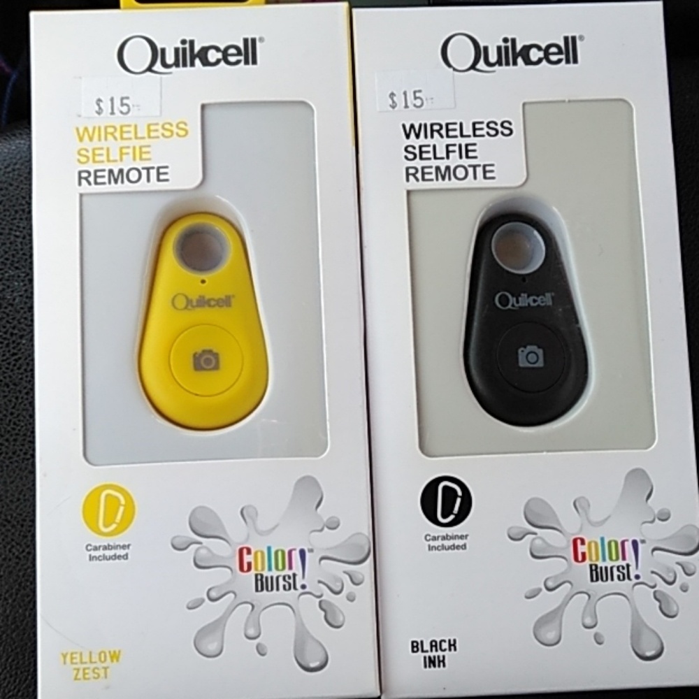 Wireless selfie remote